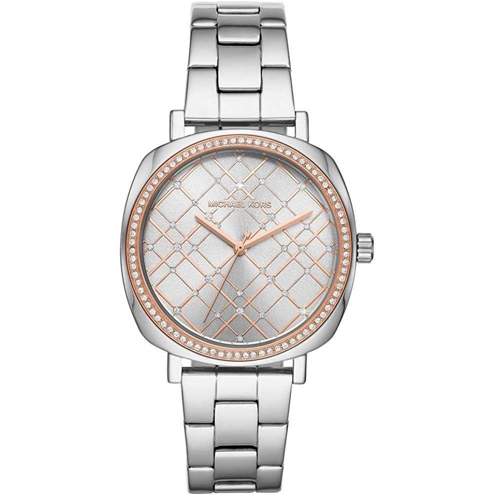Michael Kors Ladies Silver Nia Watch - MK3988